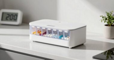automatischer Pillenspender Sicherheit