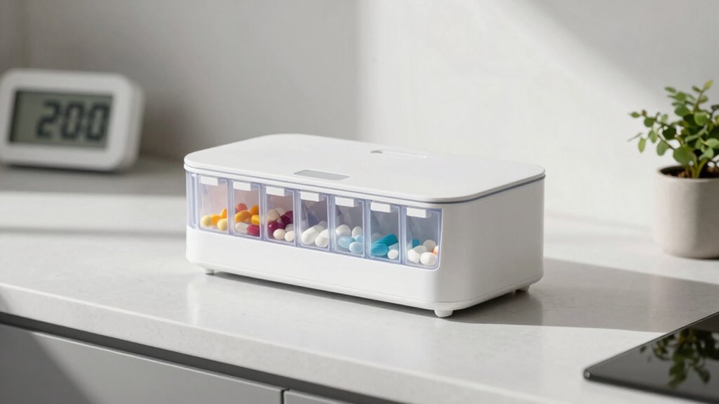 automatischer Pillenspender Sicherheit