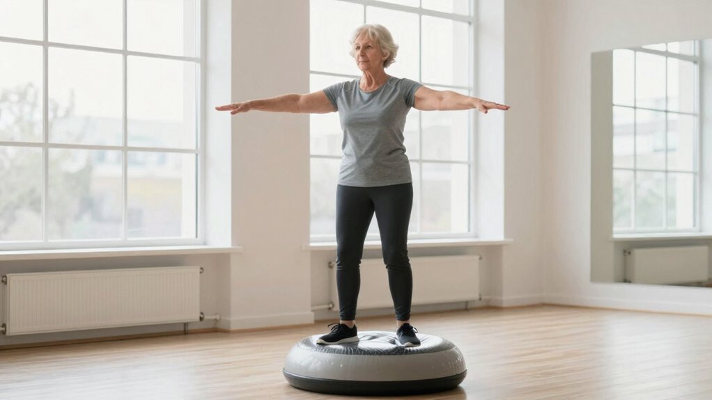 Balance-Training verbessert die Stabilität