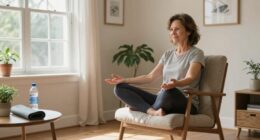 Stuhlyoga zu Hause