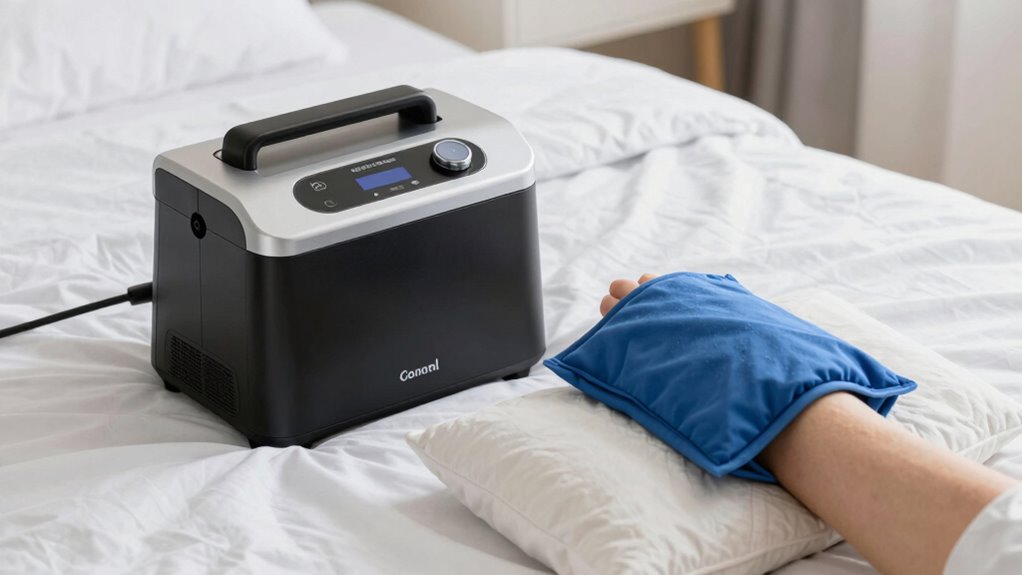 Kältetherapie beschleunigt die Heilung