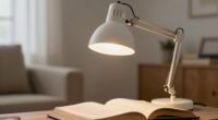 Tageslichtlampe erleichtert das Lesen