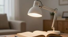 Tageslichtlampe erleichtert das Lesen