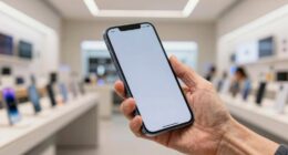 Einfache Senioren-Smartphone-Auswahl