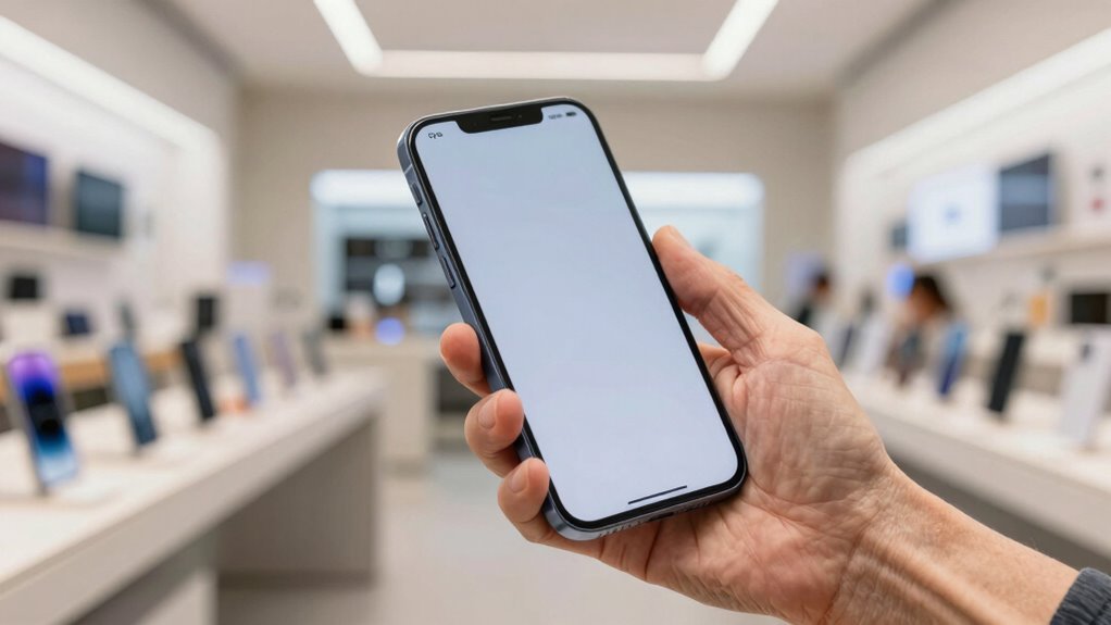 Einfache Senioren-Smartphone-Auswahl