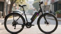 Elektrisches Fahrrad mit einfachem Zugang