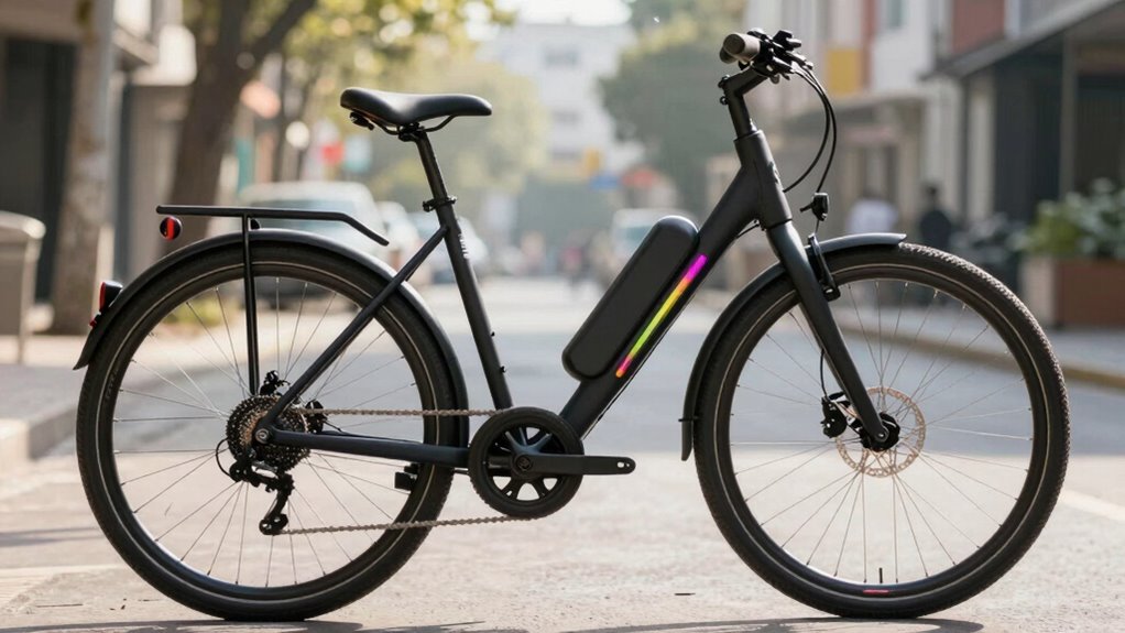 Elektrisches Fahrrad mit einfachem Zugang