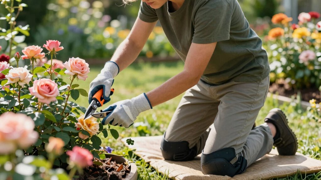 Empfohlene ergonomische Gartentechniken