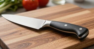 ergonomische Küchenmesser verringern die Belastung