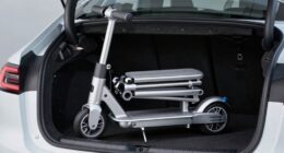 faltbarer Autos-Mobilitätsscooter