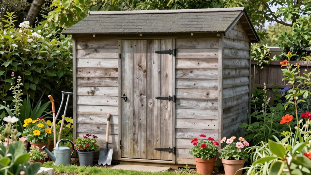 Überlegungen zur Platzierung des Gartenschuppens