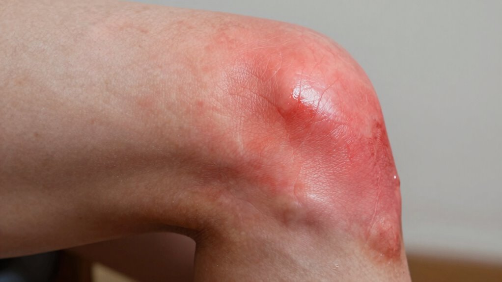 Gicht betrifft Kniegelenke