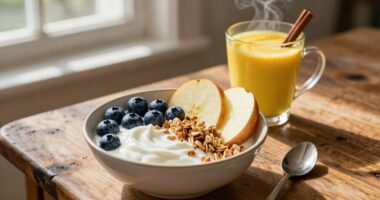 Gesundes Frühstück für Senioren