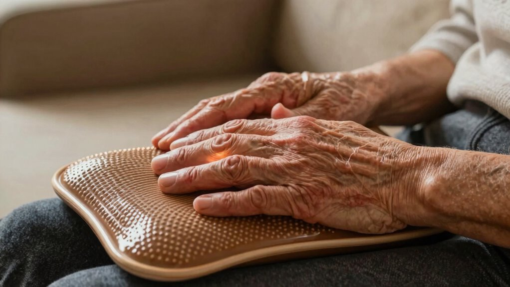 Wärmetherapie lindert arthritische Schmerzen