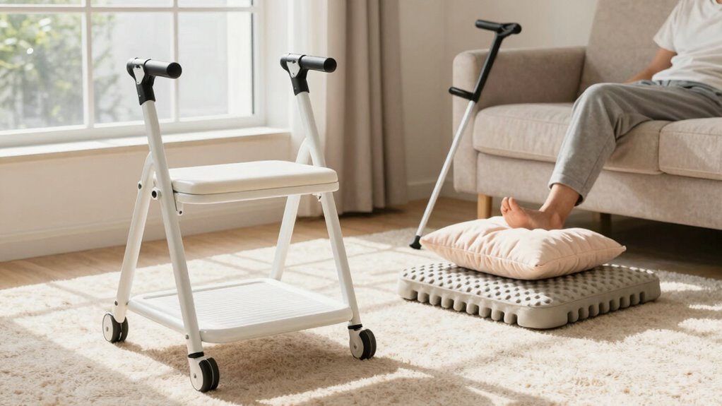 Heim-Hüftoperation-Rehabilitation