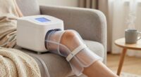 Zuhause Knie Kälte-Therapie