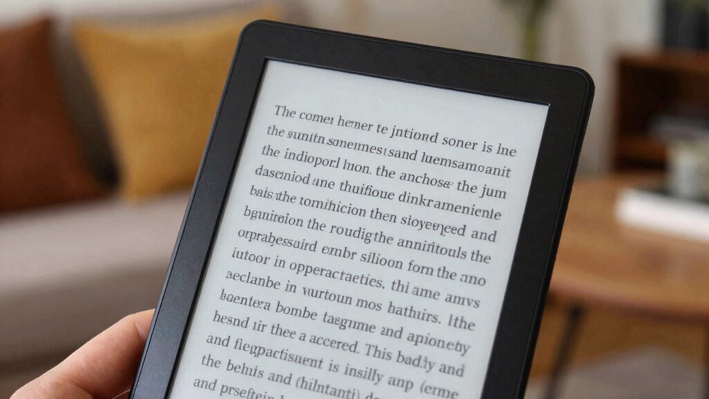 große Schrift E-Reader