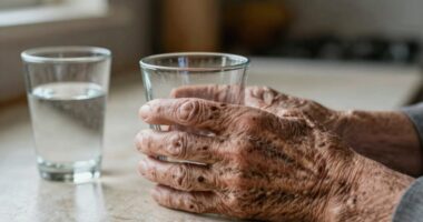 Viele Senioren vergessen, genügend zu trinken
