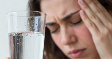 Linderung von Migräne durch Hydratation