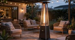Terrassenheizer für outdoor Komfort