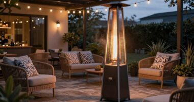 Terrassenheizer für outdoor Komfort