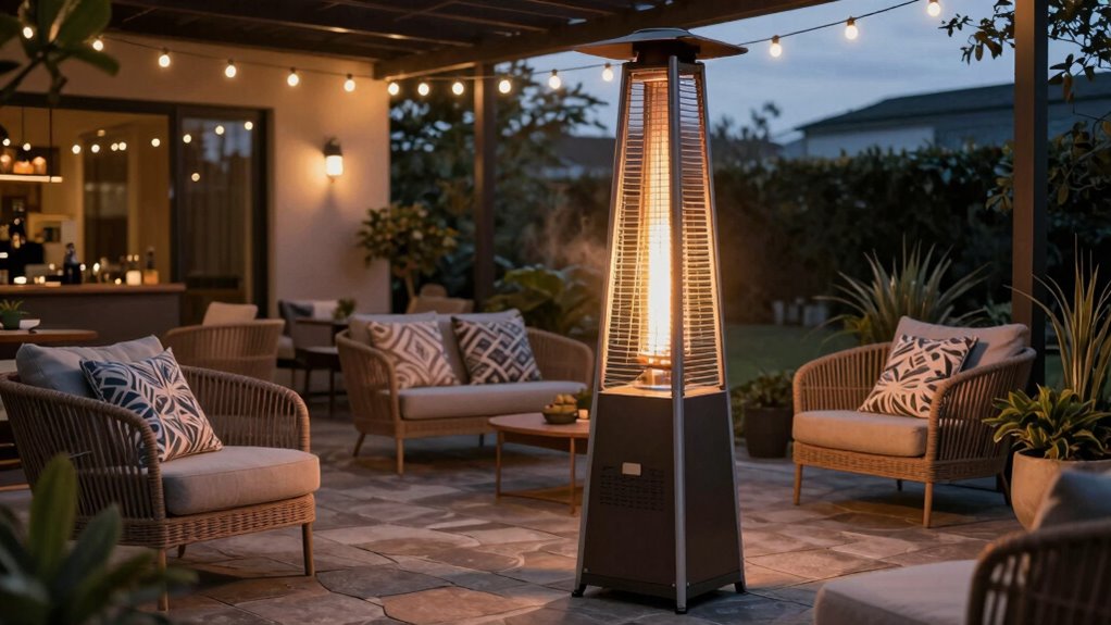 Terrassenheizer für outdoor Komfort