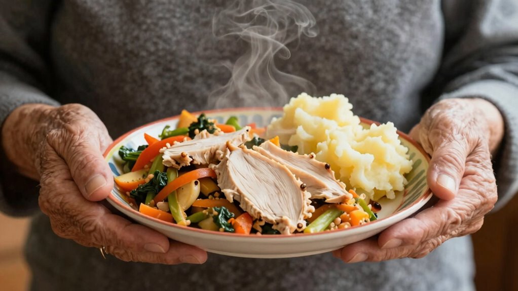 Priorisieren Sie nährstoffreiche, portionskontrollierte Mahlzeiten