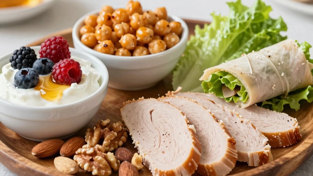 proteinreiche schnelle würzige Snacks