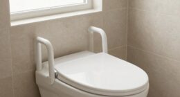 Erhöhte Toilettensitze mit Griffen