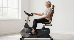 Recumbent-Ergometer für Senioren