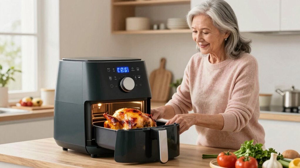Senior-freundliche Heißluftfritteusen-Backöfen