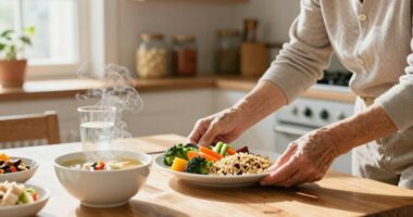 Stabilisierung des Alterns durch Mahlzeiten