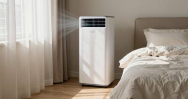 Sommer Schlafzimmer Kühlungslösung