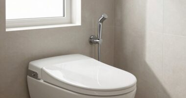 Toilettenbrille mit Bidet