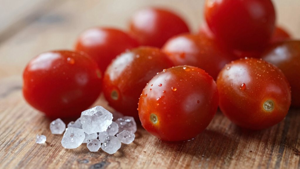 Tomaten und Gicht-Verbindung