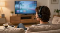 Fernsehkopfhörer für Hörverlust