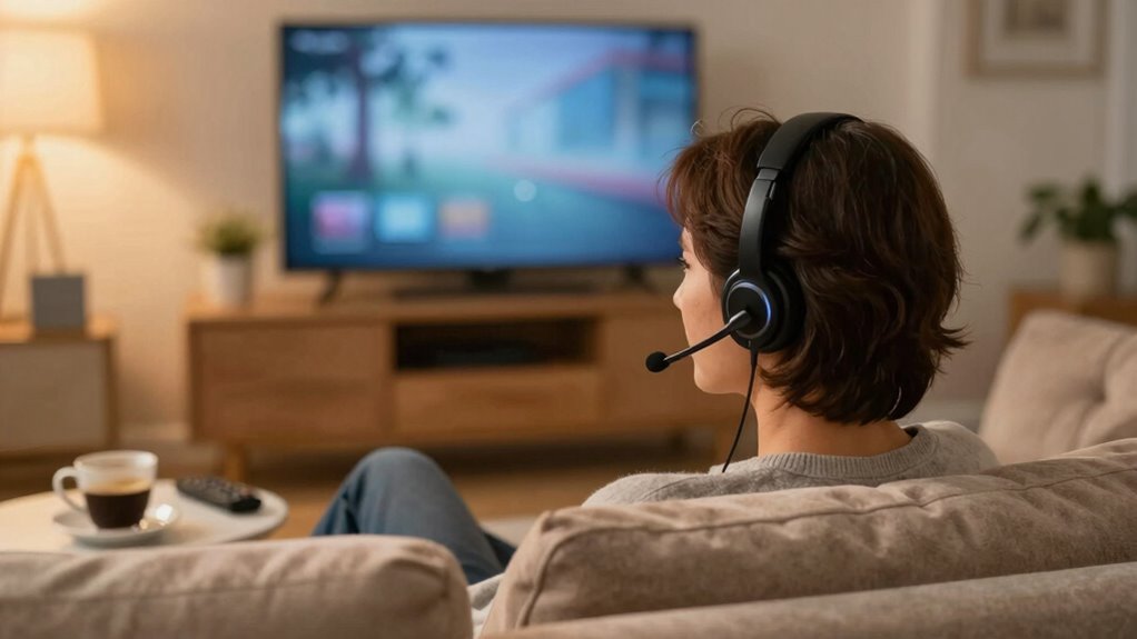 Fernsehkopfhörer für Hörverlust