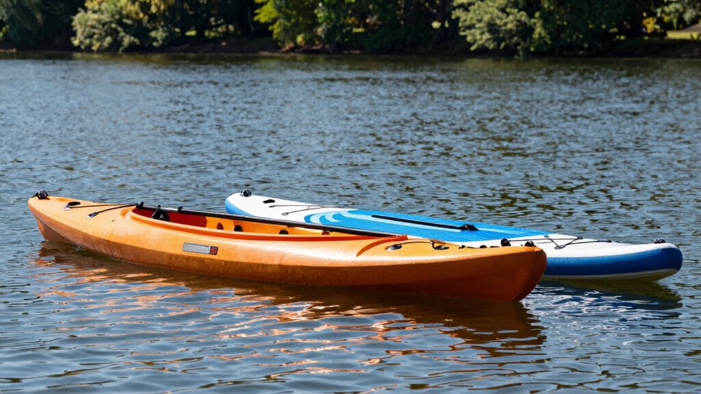 Die Wahl des Wasserfahrzeugs hängt vom Können ab