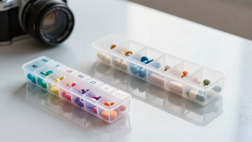 Wöchentlicher Pillenorganizer Vergleich