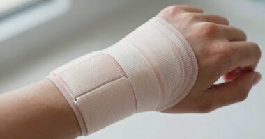 Handgelenkbandage gegen Arthritis