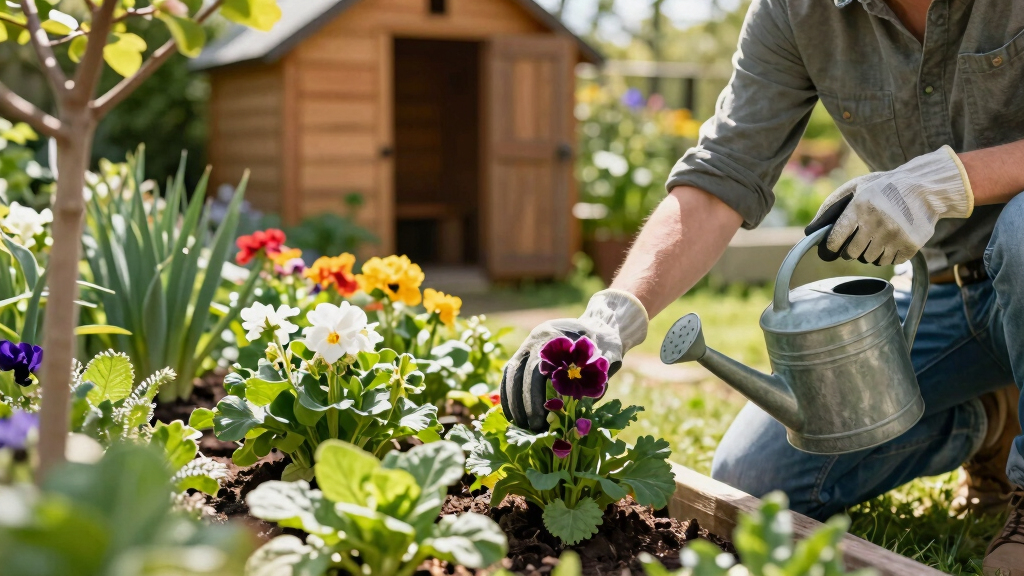A Different Kind of Father’s Day: Nurturing Mindfulness and Care in the Garden