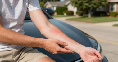 Can a Hot Vehicle Seriously Burn Your Skin?