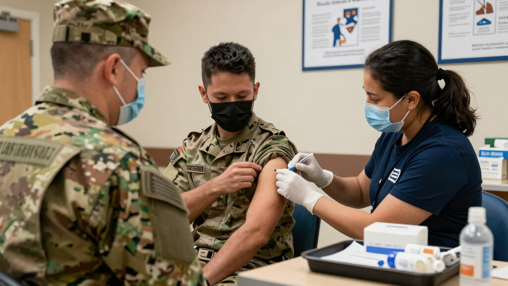 Pentagon restores mandatory flu shots for all recruits as boot camp outbreak sickens nearly 300