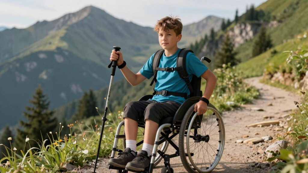 Paraplegic boy doing Three Peaks Challenge meets Catherine