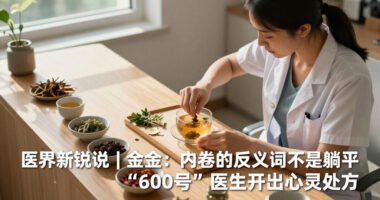 医界新锐说｜金金：内卷的反义词不是躺平，“600号”医生开出心灵处方 - 央广网