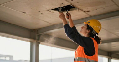False Ceiling Collapse Injures Three At Fabra I Puig Station
