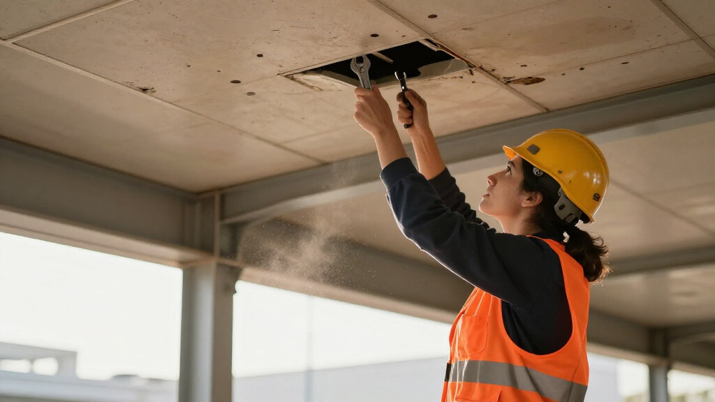 False Ceiling Collapse Injures Three At Fabra I Puig Station