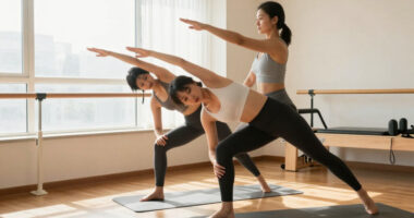 An Instructor Says These Are Her Favorite Standing Pilates Moves For Anyone Who Struggles To Exercise On The Floor