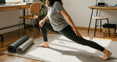 These Are Three Of The Best Exercises To Ease Hip Stiffness From Sitting For Too Long, Says This Physical Therapist