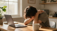 Three Of The Best Exercises For Tech Neck—and You Can Do Them All At Your Desk